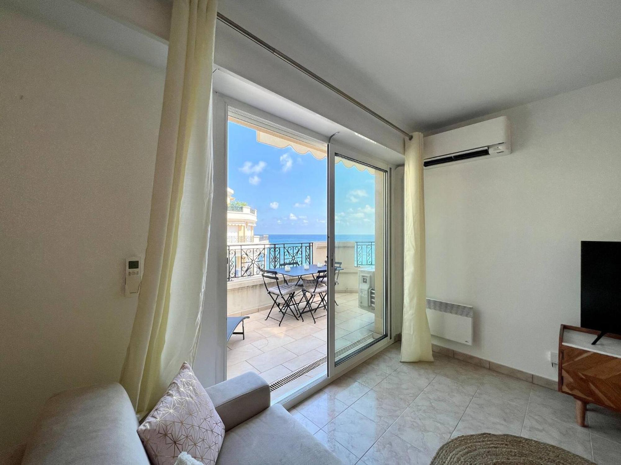 'Le Victoria Beach' Vue Mer Plein Centre, Spacieux Ментона Экстерьер фото